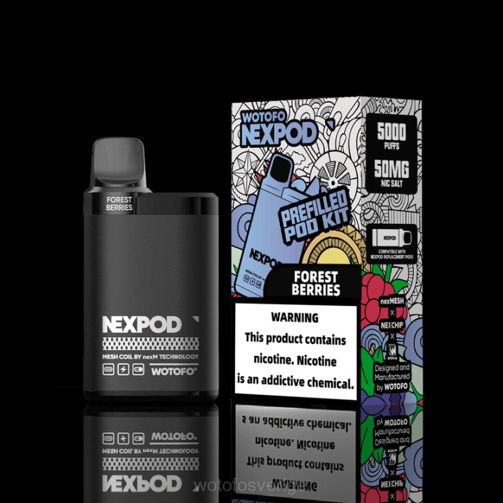 Wotofo NEXPOD kit 20mg väsentlig låda 44FJ7 Wotofo Vape Flavours