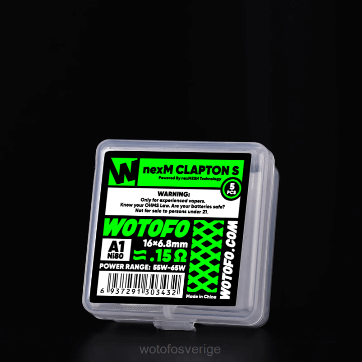 Wotofo NEXMESH mesh spole nexmesh clapton s 5 st 44FJ312 Wotofo Stockholm