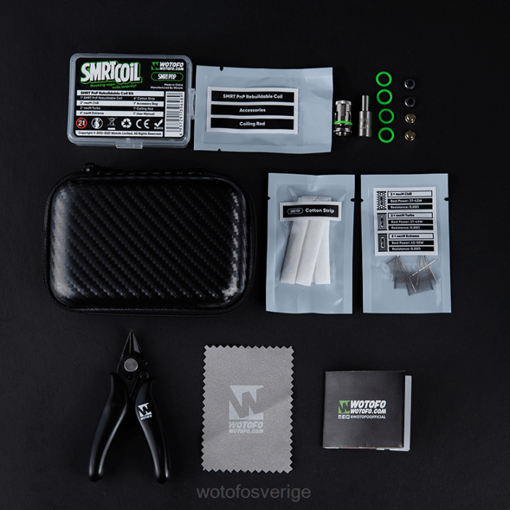 Wotofo SMRT återuppbyggbart spolpaket smrt pnp-paket 44FJ346 Wotofo E-Cigarette