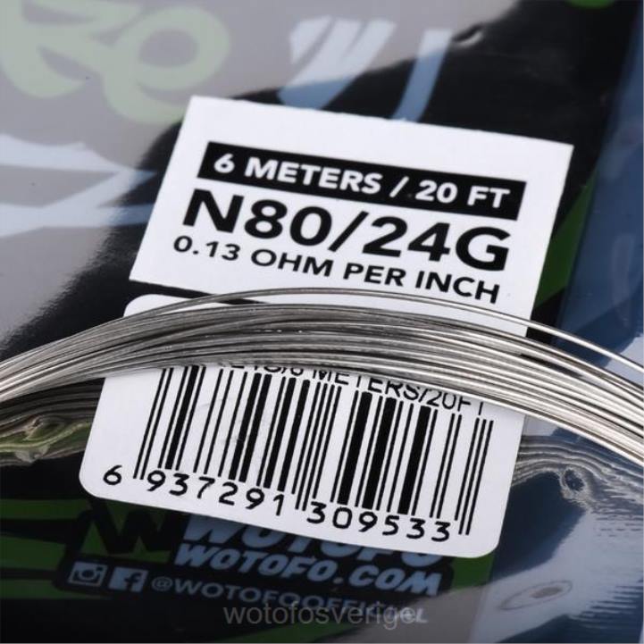 Wotofo förbyggd trådspole dual core fused clapton - 28*2+38 44FJ345 Wotofo Flavours