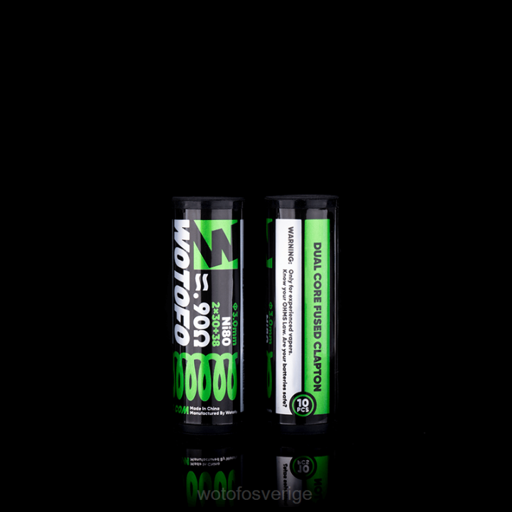 Wotofo förbyggda spolar dual core fused clapton 0,28 ohm 10st 44FJ314 Wotofo Disposable Vape