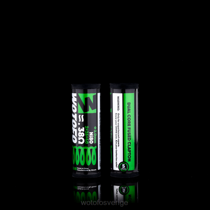 Wotofo förbyggda spolar dual core fused clapton 0,28 ohm 10st 44FJ314 Wotofo Disposable Vape