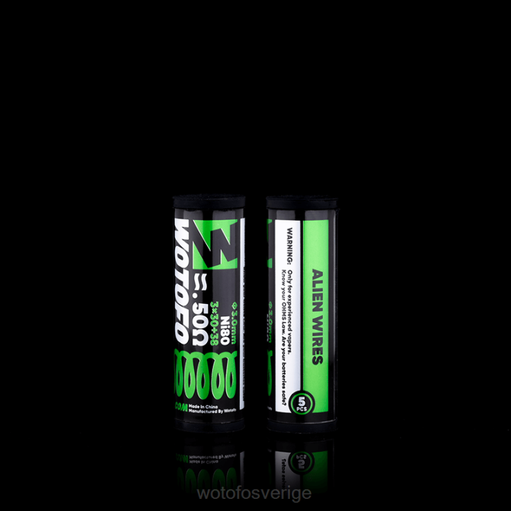 Wotofo förbyggda spolar dual core fused clapton 0,28 ohm 10st 44FJ314 Wotofo Disposable Vape