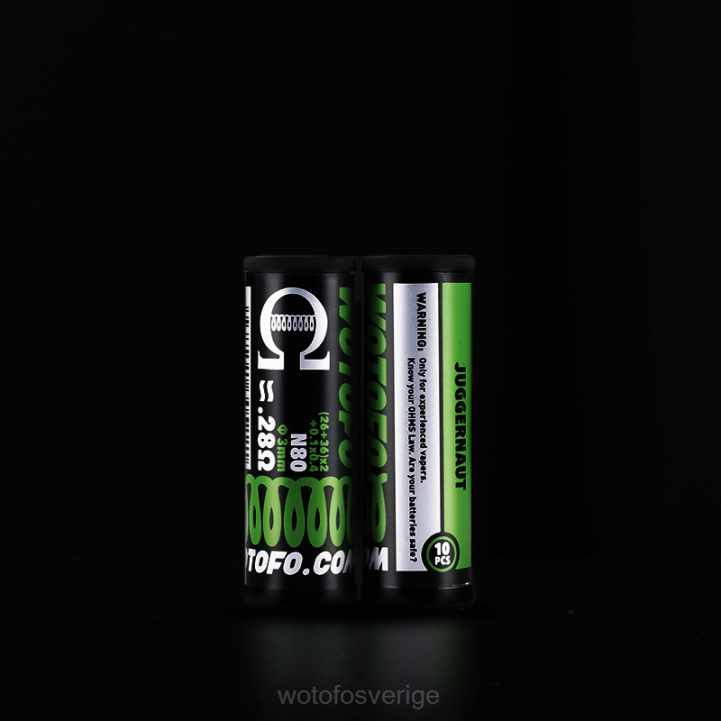 Wotofo förbyggda spolar dual core fused clapton 0,28 ohm 10st 44FJ314 Wotofo Disposable Vape