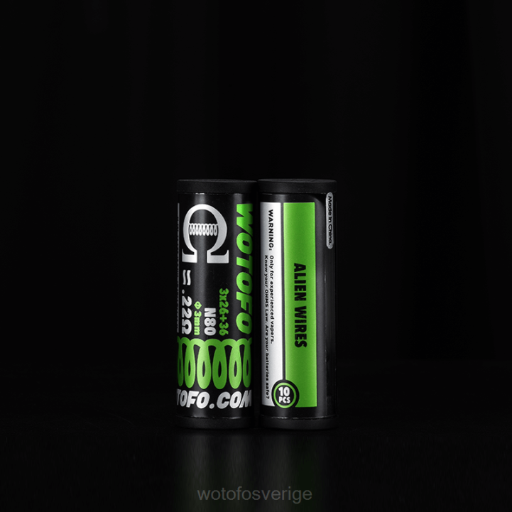 Wotofo förbyggda spolar dual core fused clapton 0,28 ohm 10st 44FJ314 Wotofo Disposable Vape