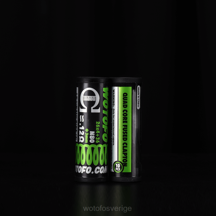 Wotofo förbyggda spolar dual core fused clapton 0,28 ohm 10st 44FJ314 Wotofo Disposable Vape