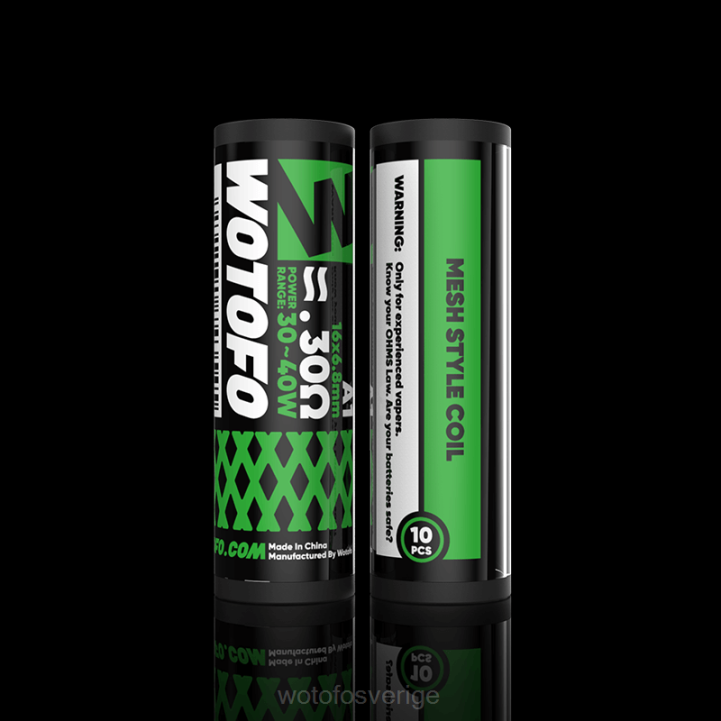 Wotofo mesh stil spole profil ps 0,3ohm 10st 44FJ315 Wotofo Flavours